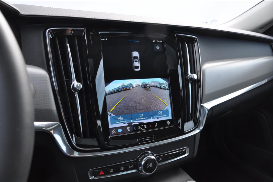 Volvo S90 B5 264PK Automaat Ultimate Bright / Adaptive cruise control/ Parkeersensoren met camera/ Harman Kardon audio, Panoramadak/ Head up display/ BLIS/ Apple carplay/ Leder dashboard