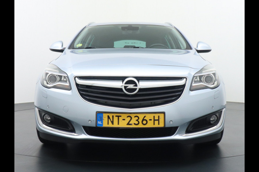 Opel Insignia Sports Tourer 1.6CDTI 136PK Leer Bi-Xenon Navi AGR-Comfort-st. EccBluetooth PDC v+a Cruise Control LMV Stuur en Stoel Verwarming EcoFLEX Business+ 1700kg trekvermogen! Orig.NLse auto 320NM Koppel Euro 6