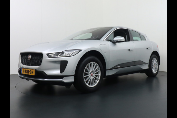 Jaguar I-PACE EV400pk SE 90 kWh AWD Dual-Motor Apple Android Carplay Leder-Stoel+Verwarmd Cruise Navi Camera LED-a+v Connected WiFi-vb. Multi- Virtual Cockpit ECC Regen-Lichtsensor Vermoeidheids Detector Business Edition Aktieve-Gril Orig.NL auto 4,8sec 0-100 Snelladen tot 104kw DC 696Nm koppel ! 90kwh accu !