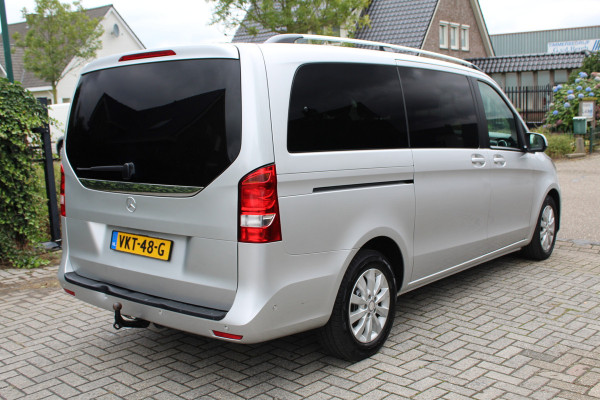 Mercedes-Benz V-Klasse 220d 2.2 CDi Euro6 Automaat Lang L2 Dubbele Cabine DC ✓ airco ✓ camera ✓ navigatie ✓ cruise control