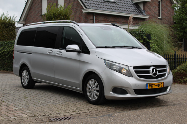 Mercedes-Benz V-Klasse 220d 2.2 CDi Euro6 Automaat Lang L2 Dubbele Cabine DC ✓ airco ✓ camera ✓ navigatie ✓ cruise control