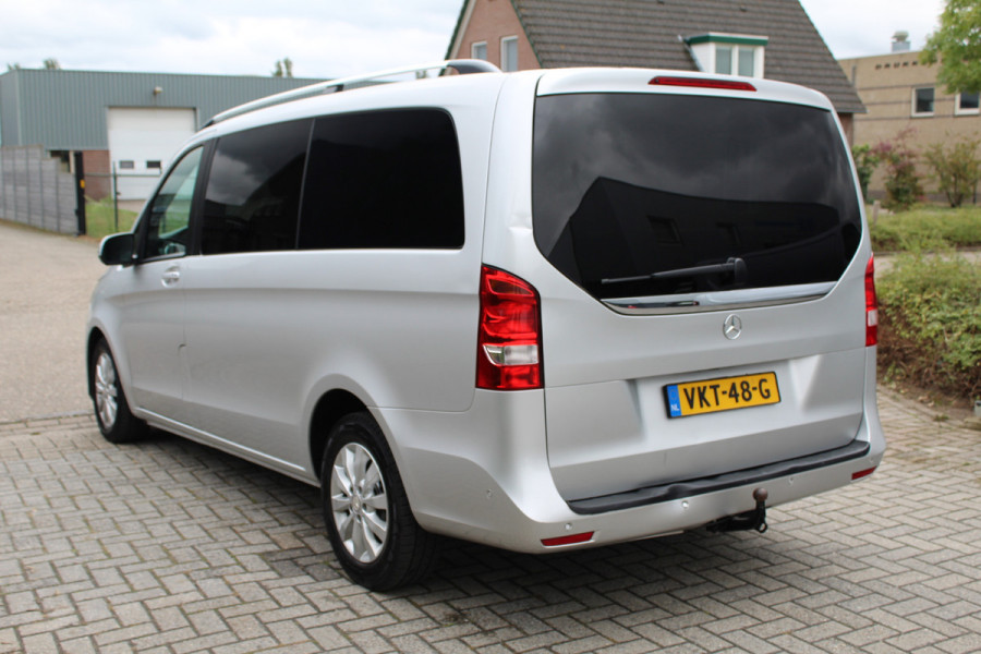 Mercedes-Benz V-Klasse 220d 2.2 CDi Euro6 Automaat Lang L2 Dubbele Cabine DC ✓ airco ✓ camera ✓ navigatie ✓ cruise control