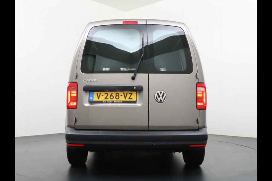 Volkswagen Caddy 2.0TDI L1H1 Airco Bluetooth Schuifdeur Betonplex Vloer BMT E-Business Tussenschot volledig ABS ASR ESP Euro 6