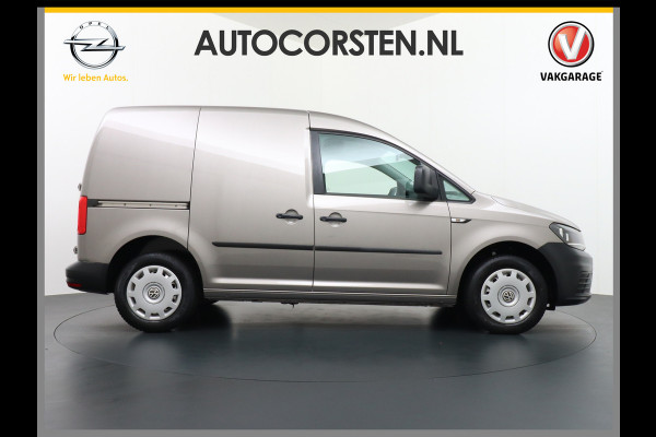 Volkswagen Caddy 2.0TDI L1H1 Airco Bluetooth Schuifdeur Betonplex Vloer BMT E-Business Tussenschot volledig ABS ASR ESP Euro 6