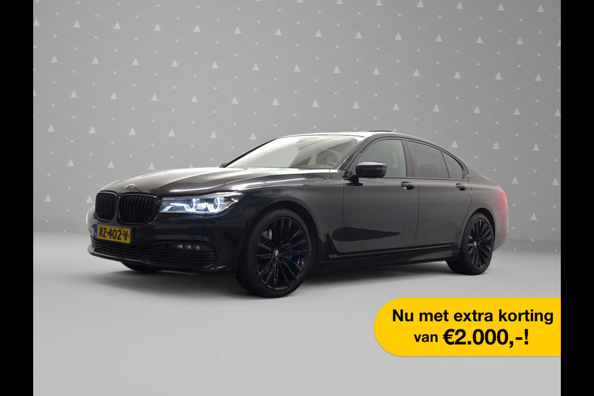 BMW 7 Serie 730d High Exe M-Sport Aut8 - Schuifdak I Leer I Head up I Active steering I Harman Kardon I Full