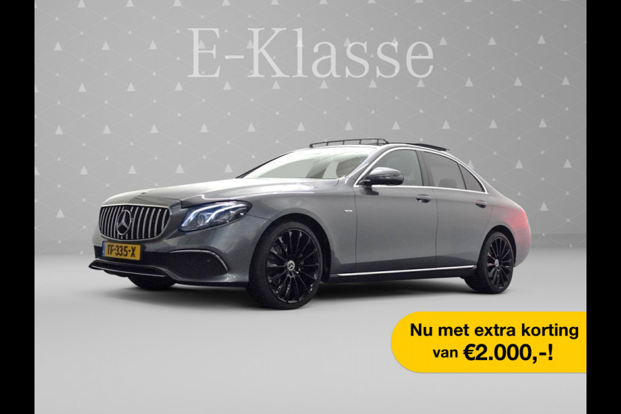 Mercedes-Benz E-Klasse 220 D 195pk AMG Prestige Aut- Panodak I Burmester I Sfeerverlichting I 360 Camera