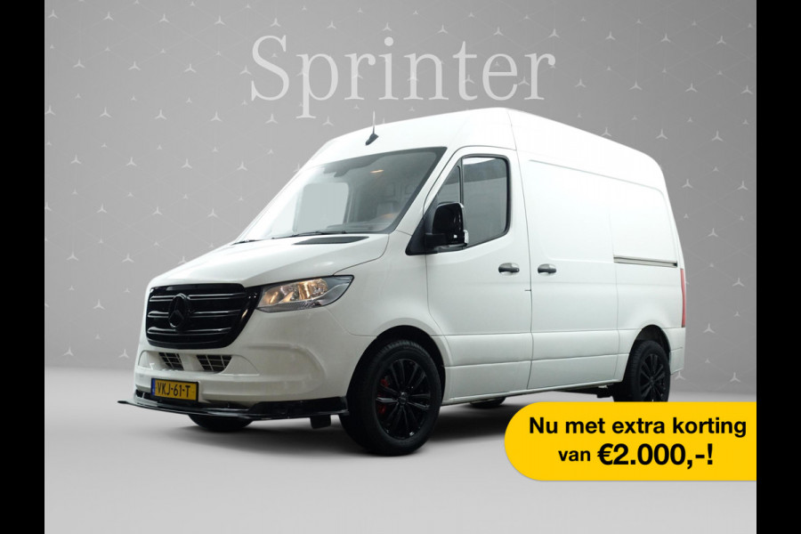 Mercedes-Benz Sprinter 211 2.2 CDI L1 H2 AMG Night Edition Aut- [ EURO 6 ]  2x Schuifdeur I Designo Leder I  Clima I LMV