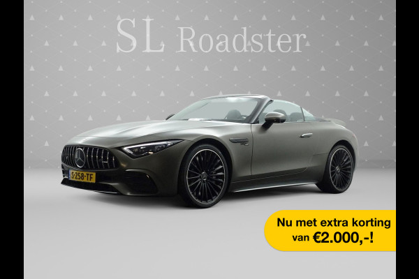 Mercedes-Benz SL-Klasse Roadster AMG-43 Aut- Design Nappa Leder I Manufaktur Citrienbruin Magno I Memory I Adap Cruise I Dynamic Plus I