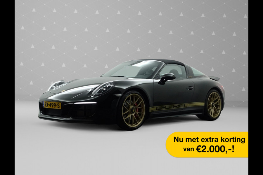 Porsche 911 3.0 Targa 4 GTS PDK 451pk Sport Chrono I PTS Oak green -Manufaktur I PDDC I Full