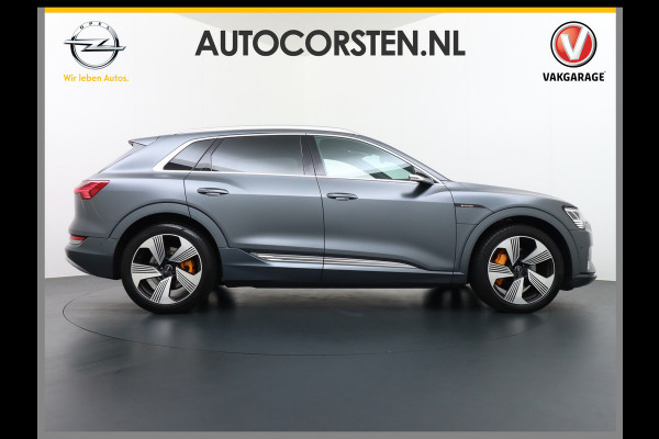 Audi e-tron E-tron 55 Quattro Advanced 95kWh Apple Carplay Android Auto Virtuele buitenspiegels Panorama-dak Adapt.Cruise-Control Navi Ecc L Bang & Olufsen® 4-Zone Airco DAB Matrix-Led Keyless Lmv "20 Bluetooth Tour pakket Niveauregeling