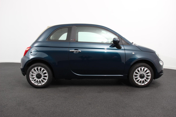 Fiat 500C 1.0 Hybrid Lounge Plus | Navigatie | Apple Carplay/Android Auto | Climate Control | Cruise Control | Parkeersensoren | Lichtmetalen Velgen |