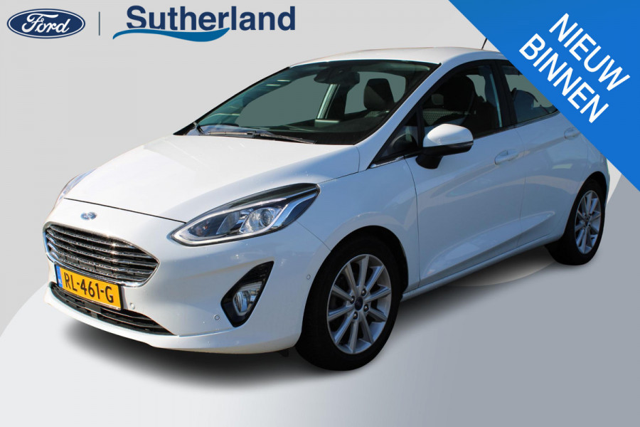 Ford Fiesta 1.0 EcoBoost Titanium | Winterpack | Adaptieve Cruise Control | Navigatie | DAB | Camera | All Season banden | B & O Sound | Climate Control