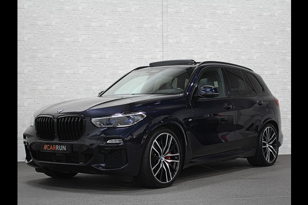 BMW X5 45e M-Performance Seats | 360 View | Panorama | ACC | Laser-LED | Carbon | Keyless | 22'' | Harman-Kardon | Memory | Head-Up | Glaspook | 4-Zone Clima | ISO-Glas | Luchtvering | Sfeerverlichting | Draadloos laden | Carplay |