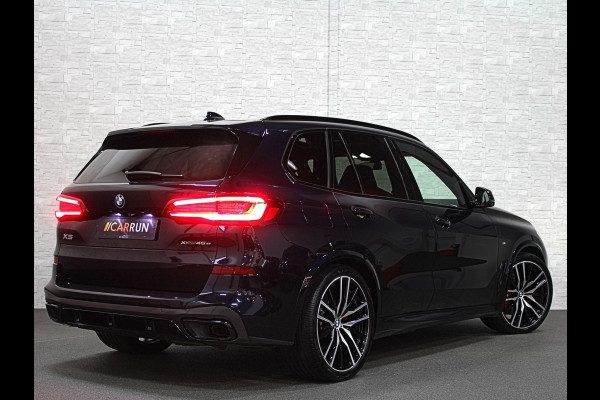 BMW X5 45e M-Performance Seats | 360 View | Panorama | ACC | Laser-LED | Carbon | Keyless | 22'' | Harman-Kardon | Memory | Head-Up | Glaspook | 4-Zone Clima | ISO-Glas | Luchtvering | Sfeerverlichting | Draadloos laden | Carplay |