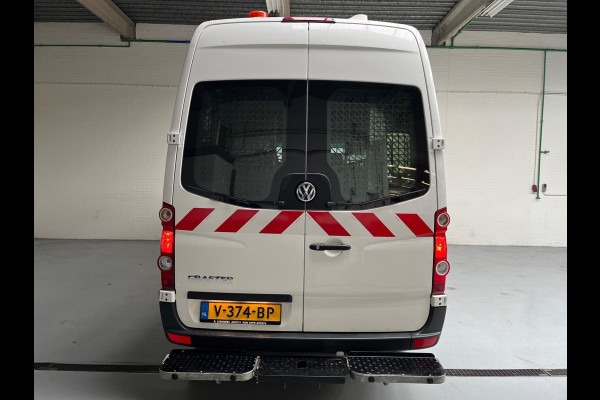 Volkswagen Crafter SERVICEWAGEN 35 2.0 TDI euro6 L2H2 V230 OMVORMER SORTIMO STANDKACHEL TREKHAAK 3500KG RIJKLAARPRIJS