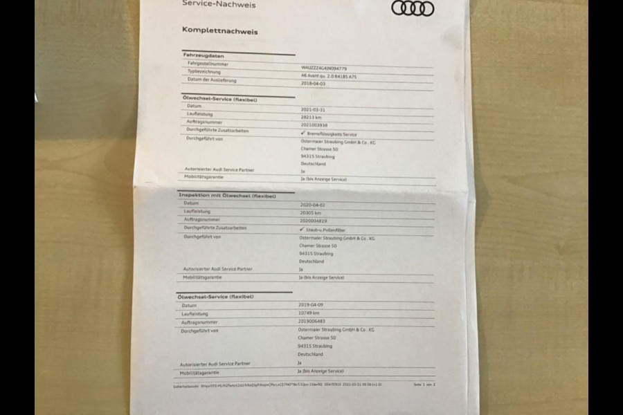 Audi A6 Avant 1.8 TFSI ultra Garantie Xenon Adoptieve Cruise Navi Clima Camera Rijklaar