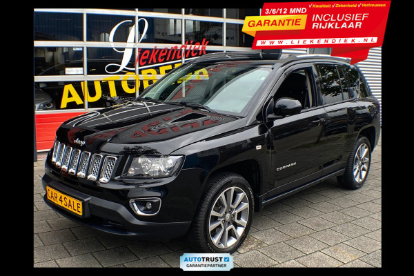 Jeep Compass 2.4 Limited 4WD - AUTOMAAT I Navigatie I Leer I Airco I Sport velgen I Achteruitrij Camera I Trekhaak I Dealer onderh