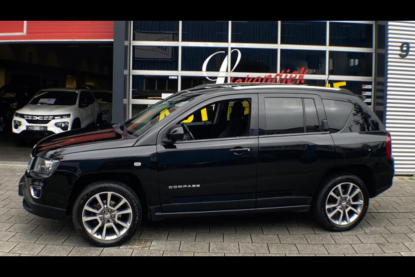 Jeep Compass 2.4 Limited 4WD - AUTOMAAT I Navigatie I Leer I Airco I Sport velgen I Achteruitrij Camera I Trekhaak I Dealer onderh