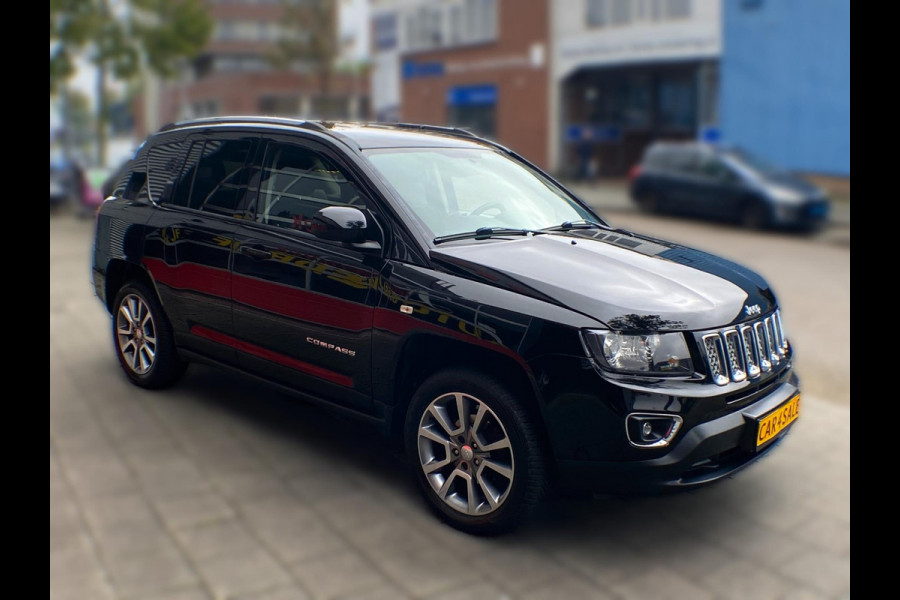 Jeep Compass 2.4 Limited 4WD - AUTOMAAT I Navigatie I Leer I Airco I Sport velgen I Achteruitrij Camera I Trekhaak I Dealer onderh