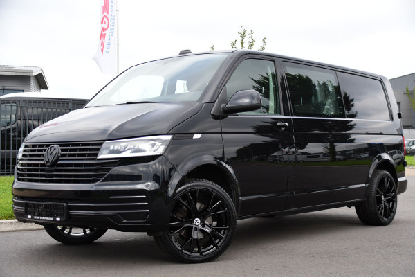 Volkswagen Transporter 2.0 TDI L2H1 DC Highline Black Edition! Cruise, Sensoren, Carplay, 150PK, Led, Automaat, Multimedia, Dubbel Cabine, Uniek!