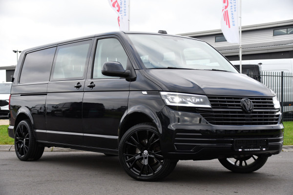 Volkswagen Transporter 2.0 TDI L2H1 DC Highline Black Edition! Cruise, Sensoren, Carplay, 150PK, Led, Automaat, Multimedia, Dubbel Cabine, Uniek!