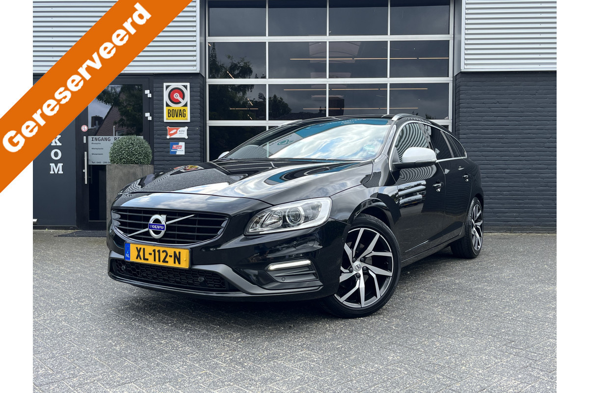 Volvo V60 2.0 T4 Business Sport, Automaat, R-Design, Schuifdak, Sportleder, Keyless, incl Btw