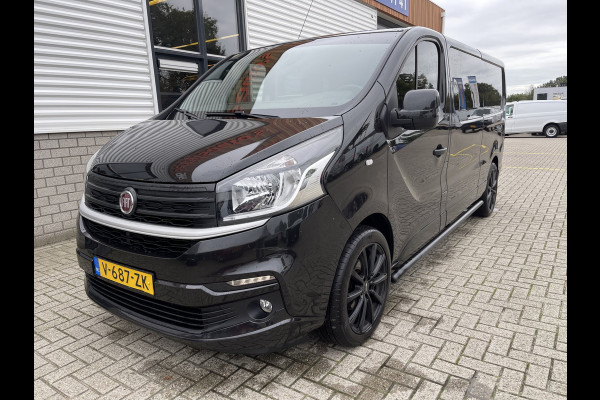 Fiat Talento 1.6 MJ 125pk EcoJet L2H1 DC 5 persoons / vaste prijs rijklaar € 20.950 ex btw / lease vanaf € 375 / airco / cruise / 19 inch velgen / zwarte sidebars / camera !