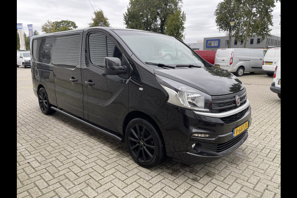 Fiat Talento 1.6 MJ 125pk EcoJet L2H1 DC 5 persoons / vaste prijs rijklaar € 20.950 ex btw / lease vanaf € 375 / airco / cruise / 19 inch velgen / zwarte sidebars / camera !