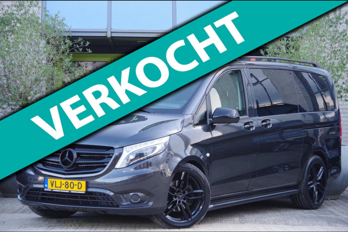 Mercedes-Benz Vito 114 CDI L2 DC-5P, AUT. LED, LEDER, 2X SCHUIFDEUR, 20'' LMV, CAMERA, NAVI, CRUISE, AIRCO, PDC, DUBBELE CABINE