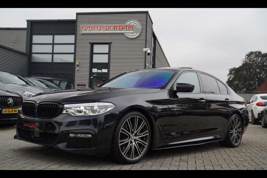 BMW 5 Serie 540i High Executive | M5 | Panorama | 360 cam | Adaptieve Cruise | Sfeerverlichting | Luxe Leder | Stoelkoeling | NAP