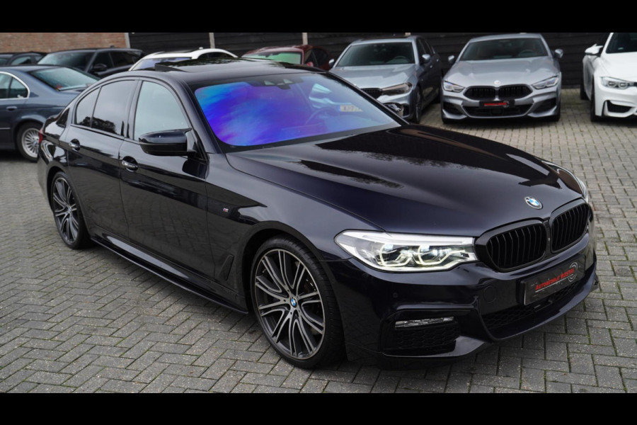 BMW 5 Serie 540i High Executive | M5 | Panorama | 360 cam | Adaptieve Cruise | Sfeerverlichting | Luxe Leder | Stoelkoeling | NAP