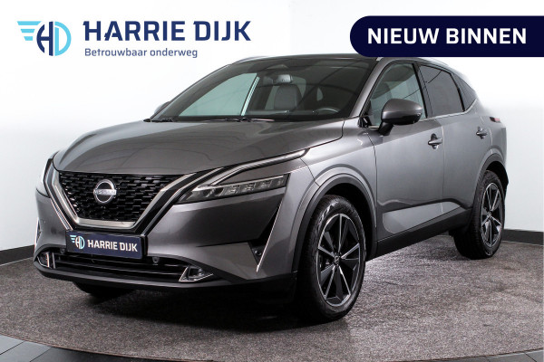 Nissan QASHQAI 1.3 MHEV Xtronic 158 PK Tekna - Automaat | Design Pack | Cold Pack | Head-up Disp. | Adapt. Cruise | 360 Camera | PDC | NAV + App Connect | Elek. Bestuurderstoel |  ECC | LM 19'' | 5694