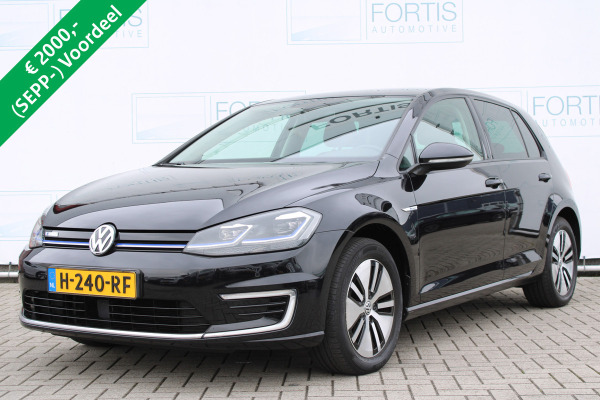 Volkswagen e-Golf E-DITION 13500,- NA SUBSIDIE!! NL AUTO | VIRTUAL COCKPIT |