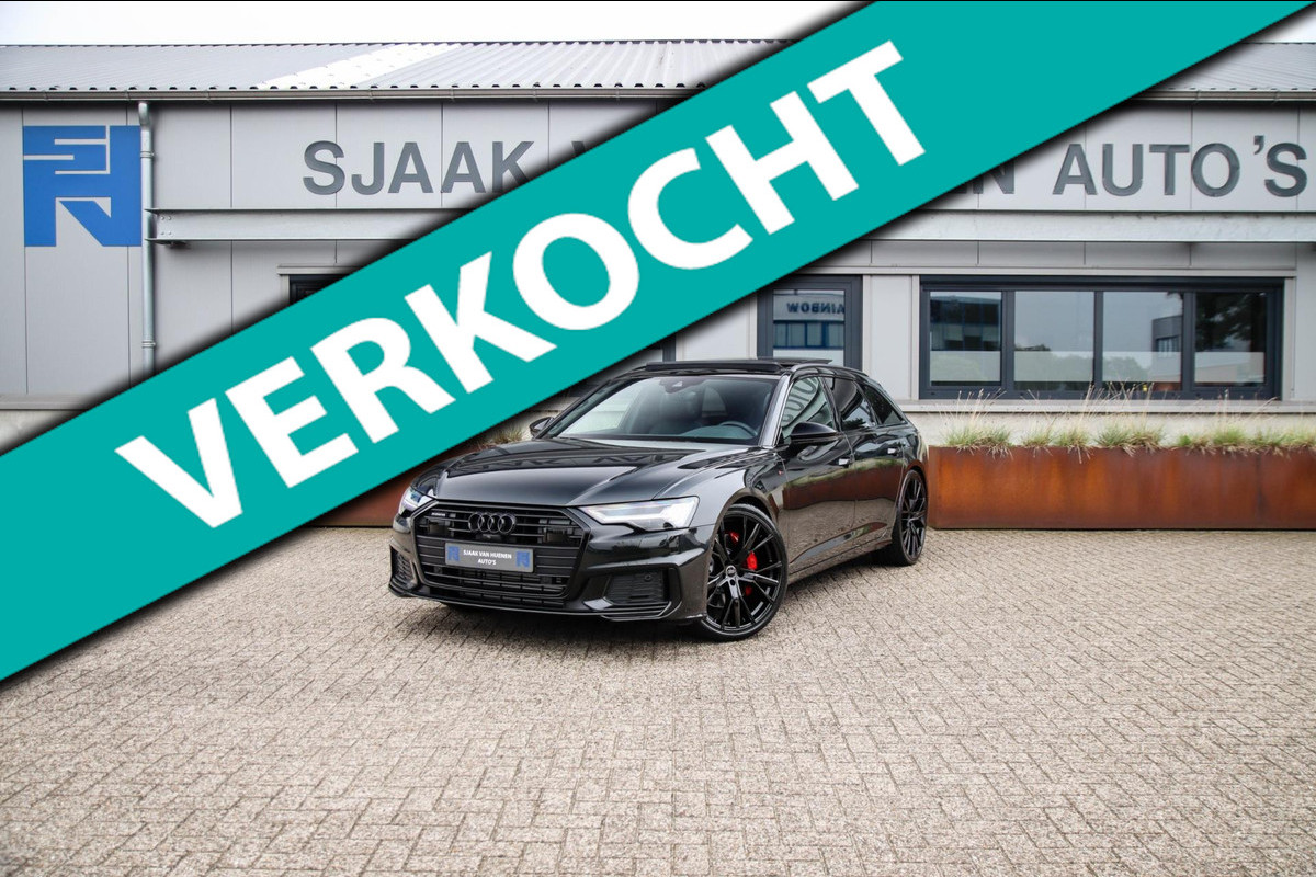 Audi A6 Avant 55 TFSI e Quattro Competition S line Edition 367pk Automaat|Panoramadak|Virtual Cockpit|Leder+Memory|HD Matrix|Black