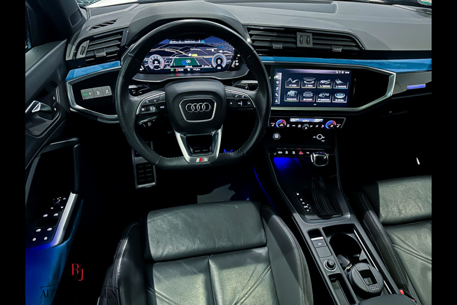 Audi Q3 Sportback 45 TFSI Quattro 3xS-line Trekhaak|B&O|360c|Pano|Leder|Sfeer