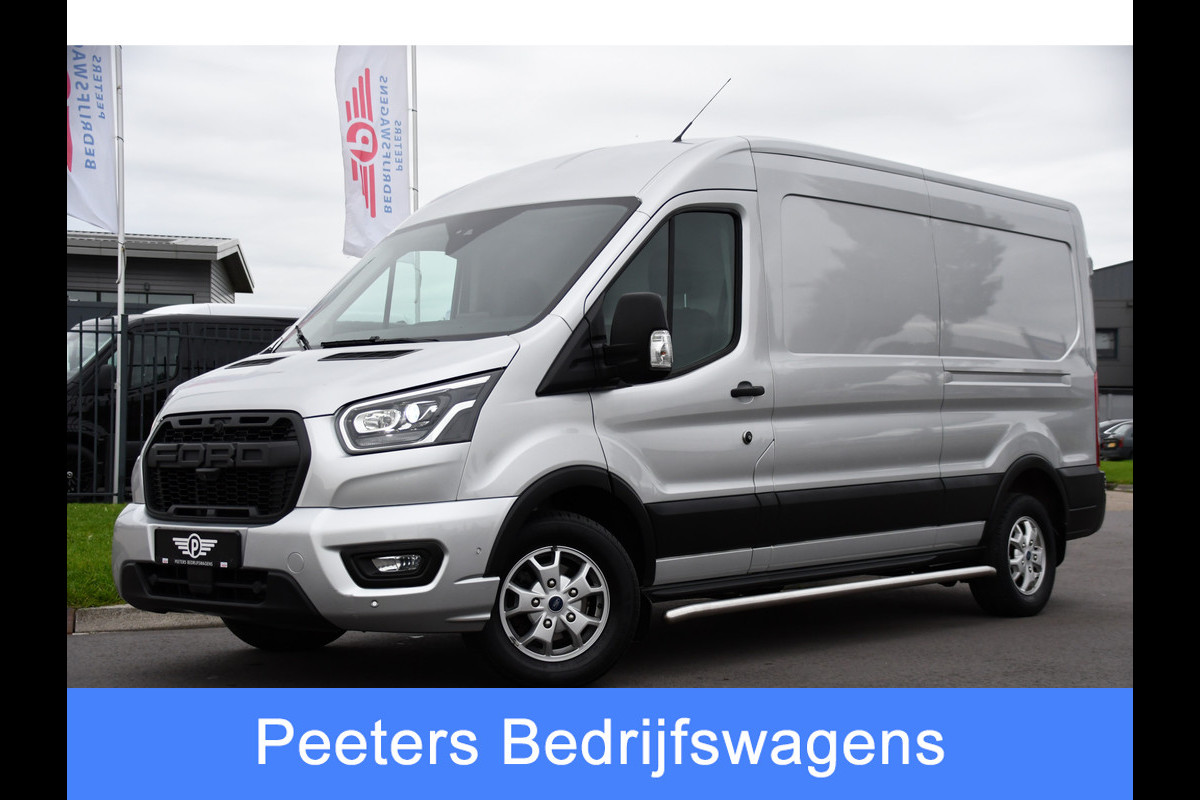 Ford Transit 350 2.0 TDCI L3H2 Limited PB Edition Full Options! Adaptieve Cruise, Carplay, 185PK, Sensoren, Automaat, 360 Camera, Xenon, Uniek!