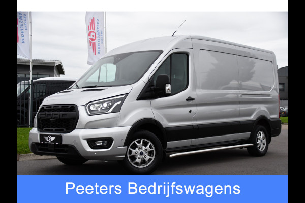 Ford Transit 350 2.0 TDCI L3H2 Limited PB Edition Full Options! Adaptieve Cruise, Carplay, 185PK, Sensoren, Automaat, 360 Camera, Xenon, Uniek!