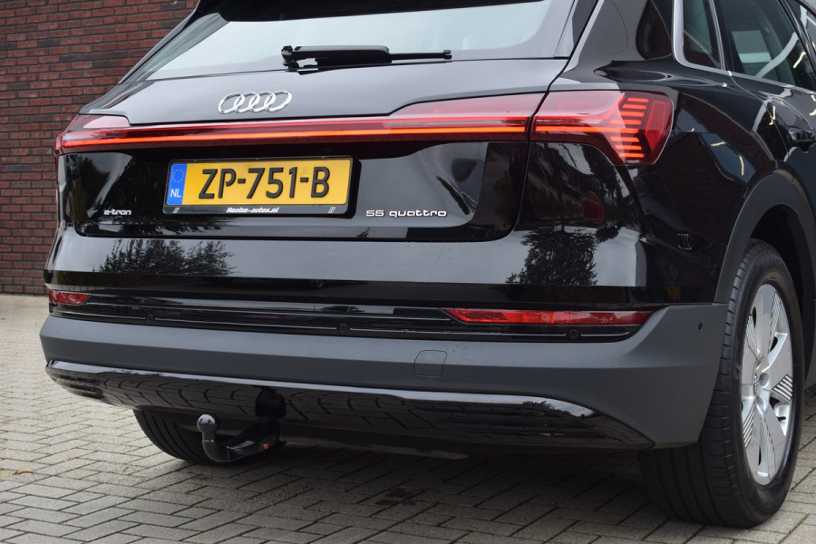 Audi e-tron 55 quattro advanced 95 kWh | Cognac leer | Trekhaak