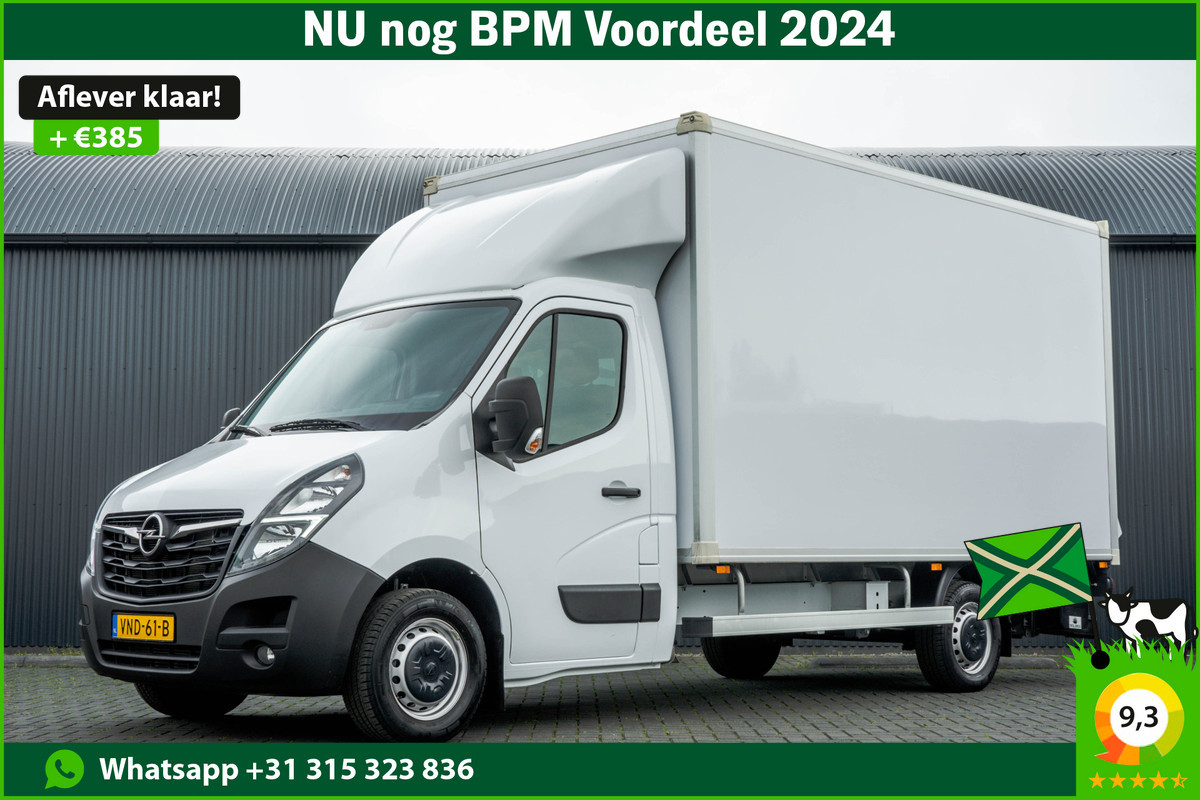 Opel Movano **2.3 CDTI BiTurbo | Bakwagen met Laadklep | Euro 6 | 146 PK | A/C | Cruise | Navigatie | MF Stuur**