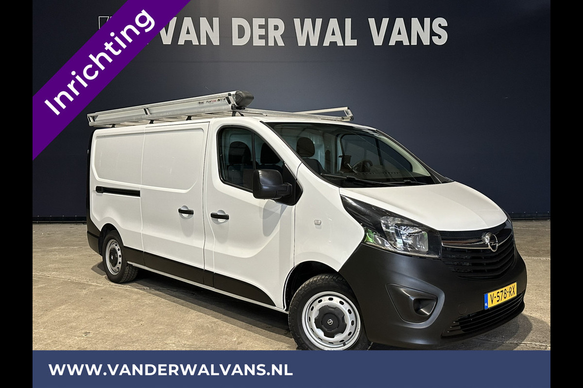 Opel Vivaro 1.6 CDTI L2H1 Euro6 Airco | Imperiaal | Trekhaak | Inrichting Cruisecontrol, LED, Bijrijdersbank, Bluetooth-telefonie