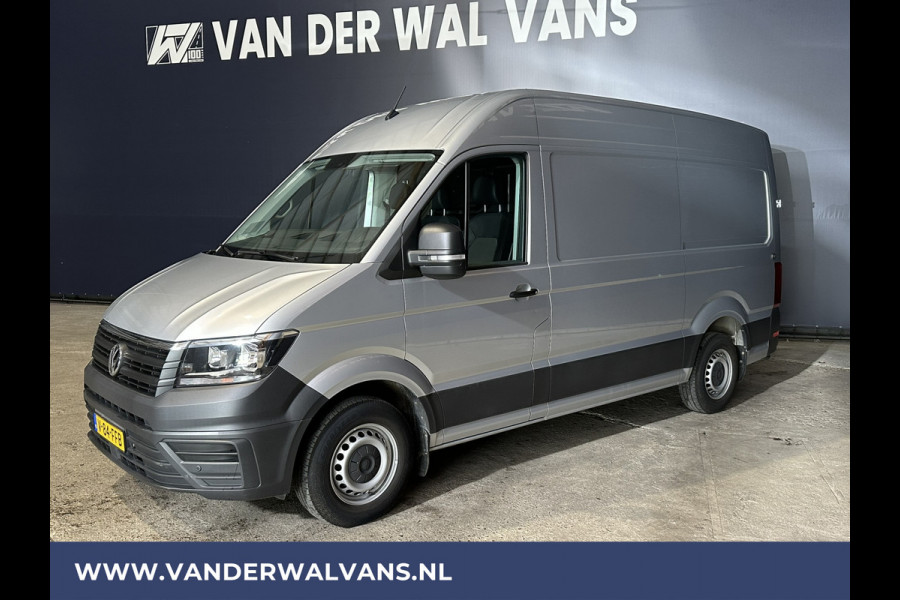 Volkswagen Crafter 2.0 TDI 140pk **BPM VRIJ voor de Ondernemer** L3H3 L2H2 Euro6 Airco | Camera | Cruisecontrol | Apple Carplay Android Auto, 3000kg trekvermogen, Parkeersensoren, Chauffeursstoel, Bijrijdersbank