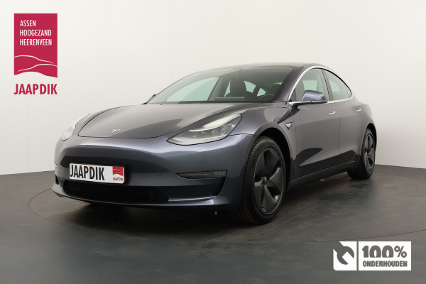 Tesla Model 3 BWJ 2019  351PK Long Range 75 kWh | AWD | LEER | CLIMA | NAVI | STOELVERW | CAMERA A | CRUISE | LICHTMETAAL |