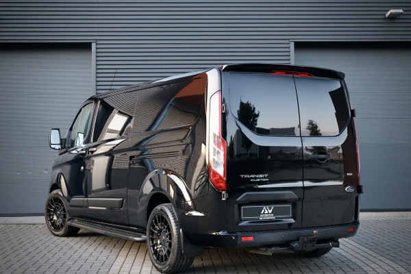 Ford Transit Custom 320 2.0 TDCI 170PK AUT L2H1 Limited | L+R Schuifdeur | Navigatie | Camera | CarPlay | Raptor Edition | Stoelverwarming | Trekhaak | 3-Zitter | Nieuwe APK | Onderhoudsbeurt