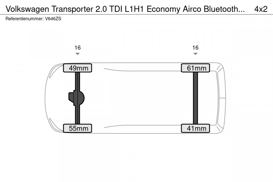 Volkswagen Transporter 2.0 TDI L1H1 Economy Airco Bluetooth Comfortstoel NL Auto