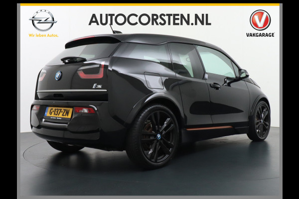 BMW i3 S 120Ah 42kWh Road-Style Edition Navi Ecc Warmtepomp Camera Leder Keyless DAB Regen-Licht Sensor LMV Bluetooth Comfort Access Verwarmde voorstoelen Connected services