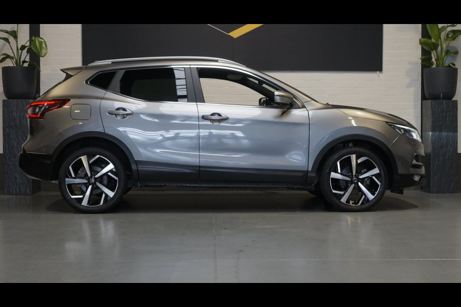 Nissan QASHQAI 1.3 DIG-T Tekna + AUTOMAAT-360 CAMERA-ACC-BOSE-CLIMA-DAB-KEYLESS-LED-LEDER-MEMORY-NAVIGATIE-PANORAMA