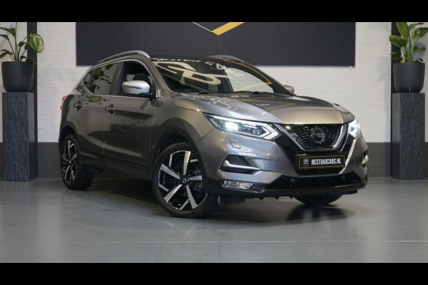 Nissan QASHQAI 1.3 DIG-T Tekna + AUTOMAAT-360 CAMERA-ACC-BOSE-CLIMA-DAB-KEYLESS-LED-LEDER-MEMORY-NAVIGATIE-PANORAMA