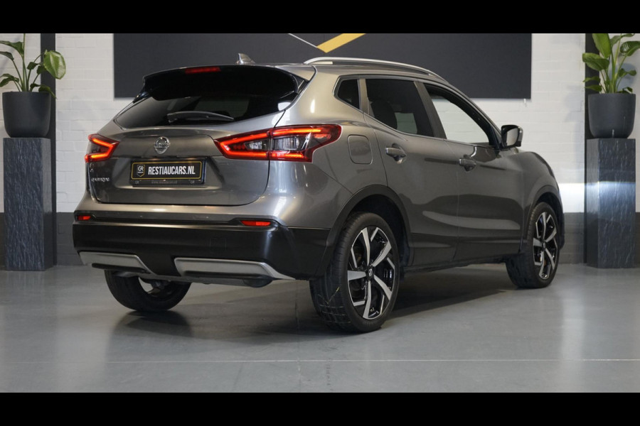 Nissan QASHQAI 1.3 DIG-T Tekna + AUTOMAAT-360 CAMERA-ACC-BOSE-CLIMA-DAB-KEYLESS-LED-LEDER-MEMORY-NAVIGATIE-PANORAMA