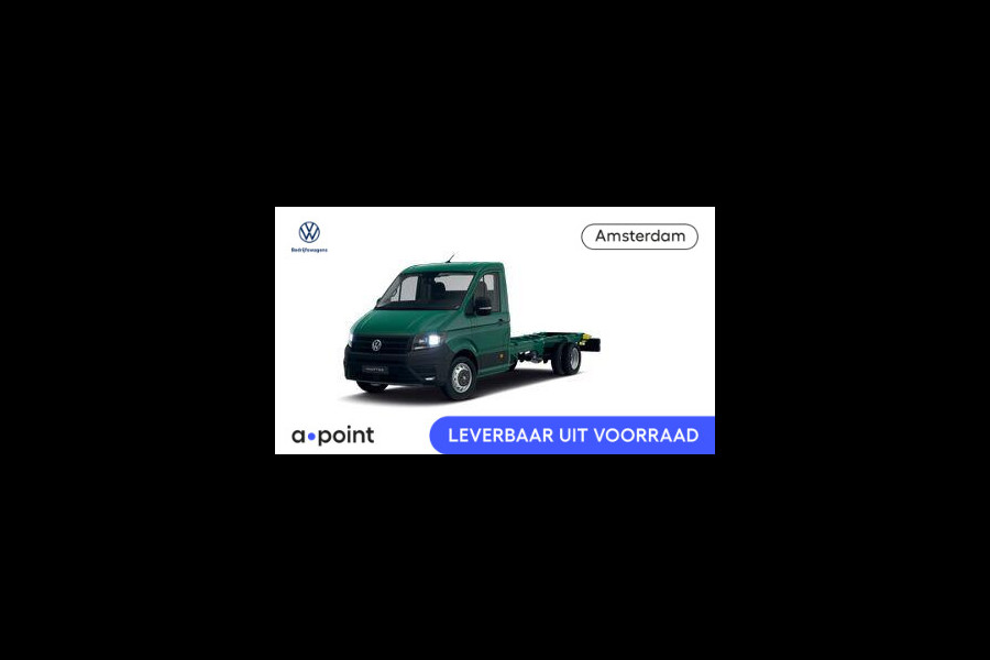 Volkswagen Crafter Highline EC L5 2.0 TDI Euro VI 164 pk GVW 5,5T VOORRAAD!! LAATSTE CHASsIS OP VOORRAAD!!