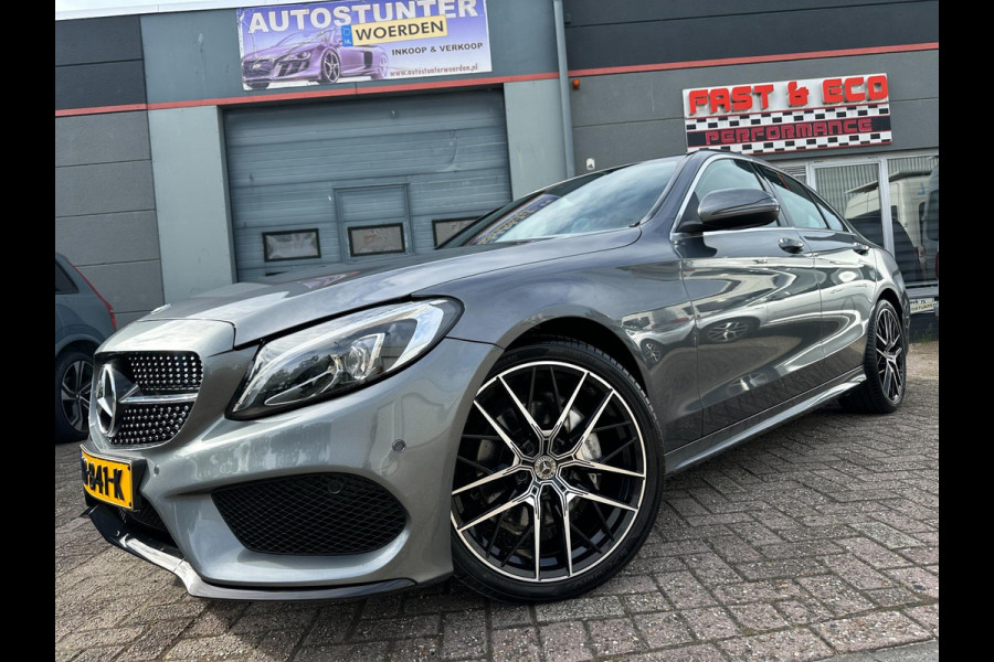 Mercedes-Benz C-Klasse 180 Solution AMG SPORT LEER AUT NAP APPLE CARPLAY LUXE